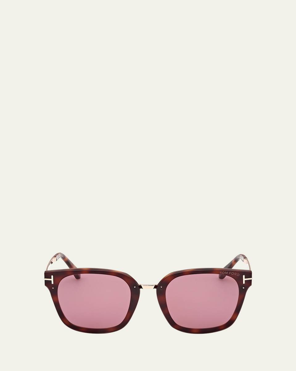 Philippa Square Injection Plastic Sunglasses